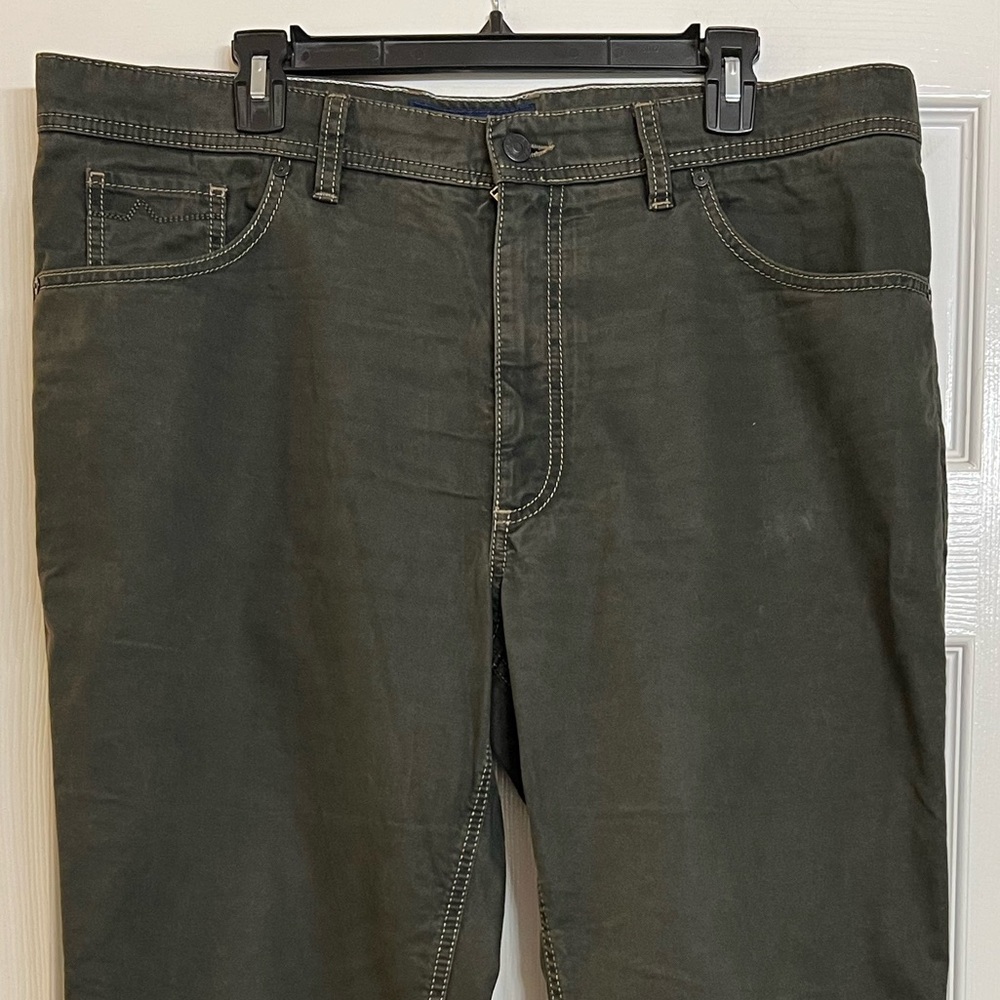 Alberto Tommy-D Gray Comfort Fit pants 38x34